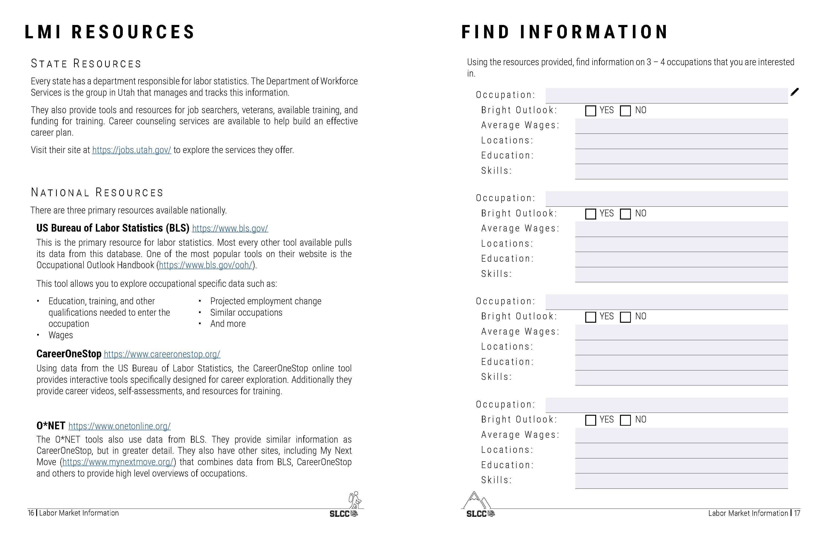Interior page layout design