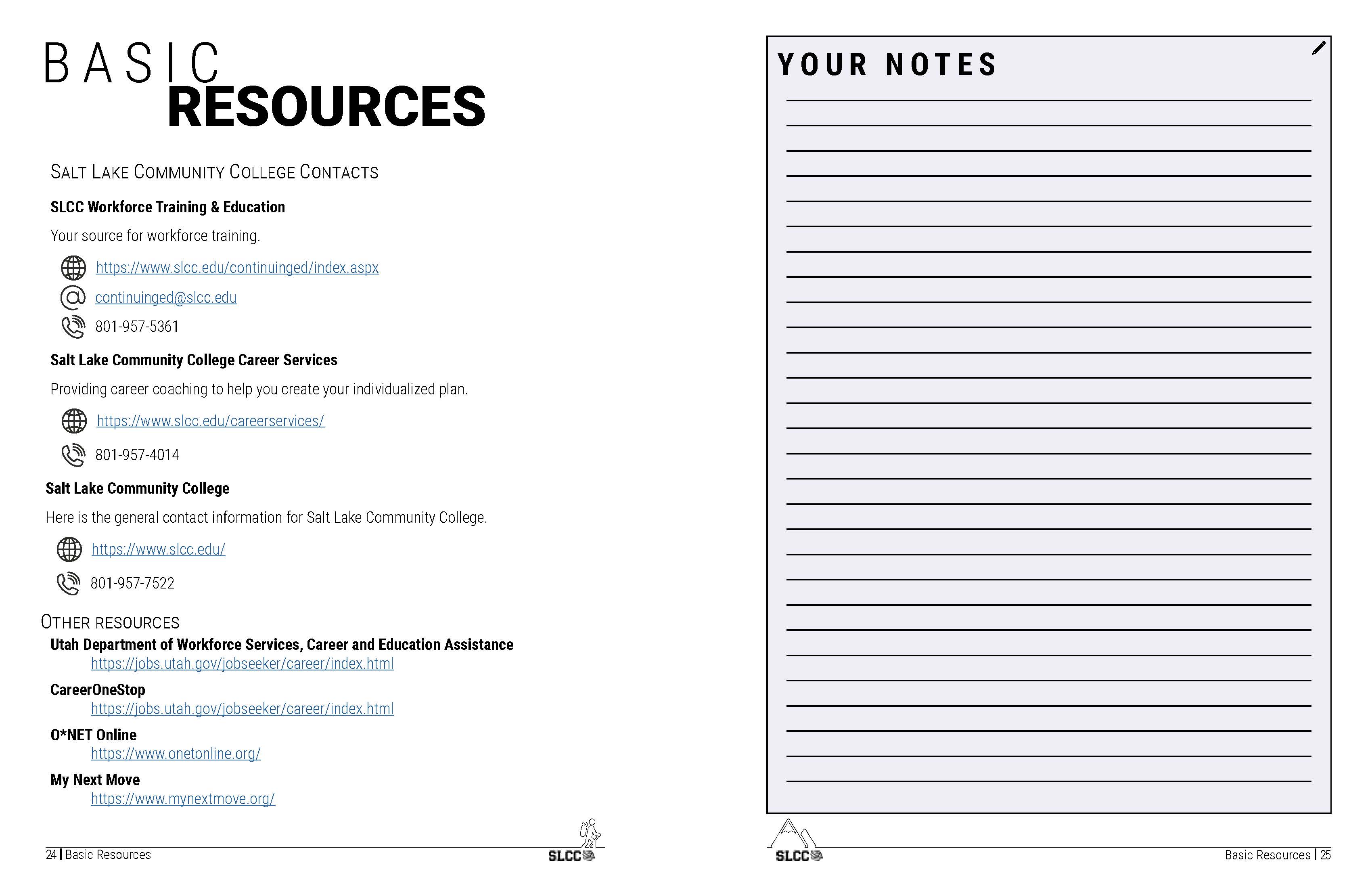 Further resources connections